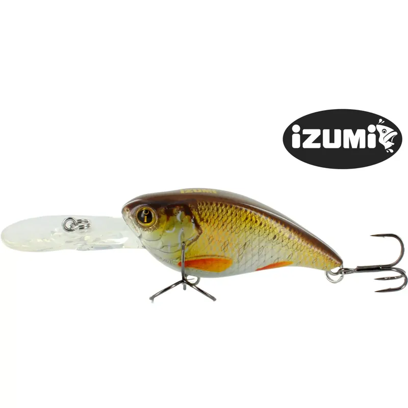 Wobler IZUMI Crank 6 cm / 03 Brown Gold Shinner Autentický