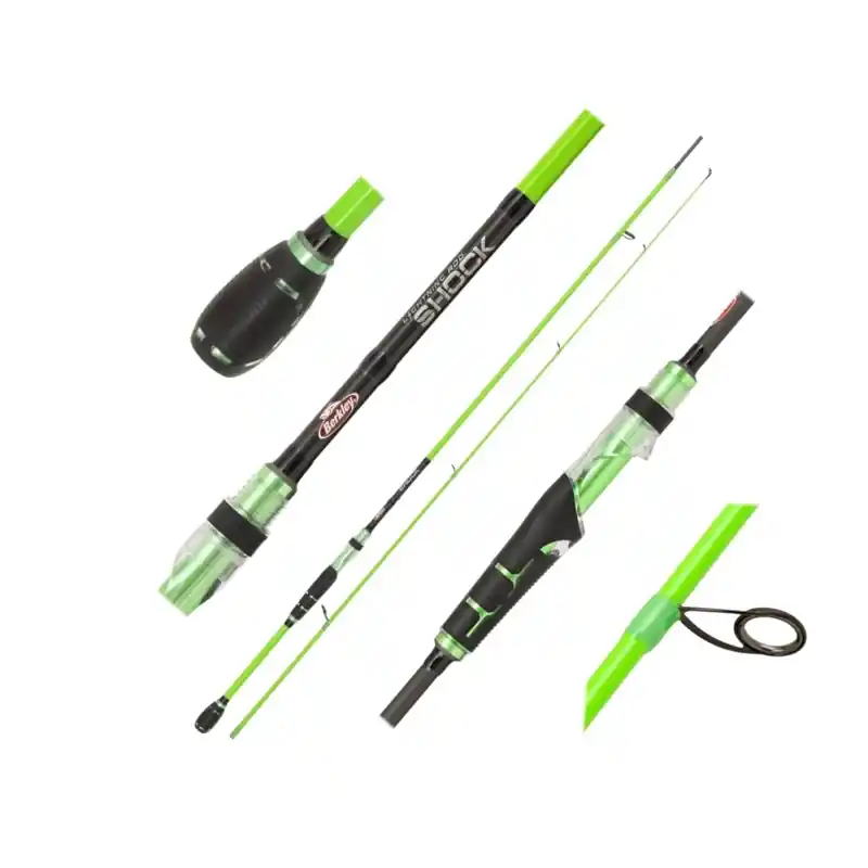 Novinka BERKLEY - Přívlačový prut Lighting Shock Green Spin H / 2,4 m / 30-60 g
