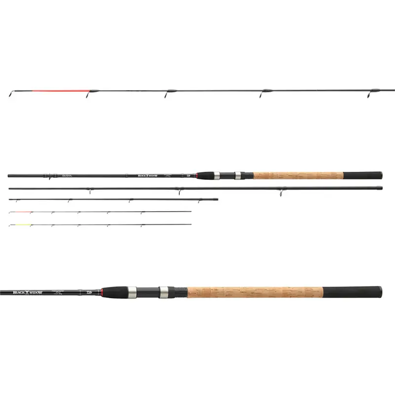 Nakupujte Hned FEEDEROVÝ PRUT DAIWA BLACK WIDOW FEEDER 3,60 m / 150 g