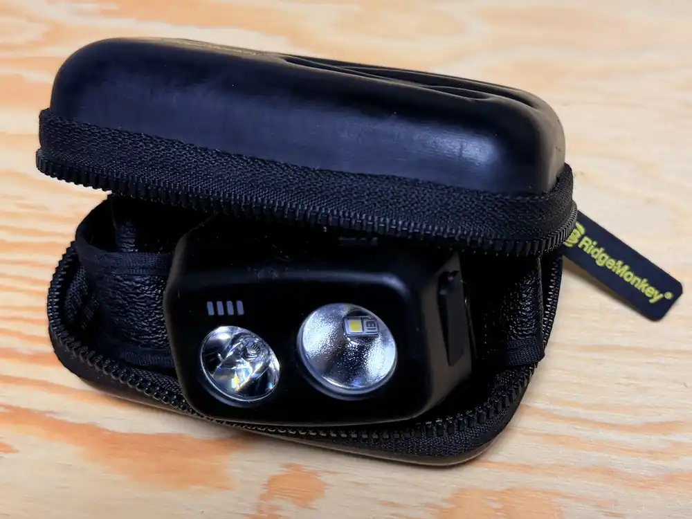 Novinka RidgeMonkey Čelovka VRH300X USB Rechargeable Headtorch