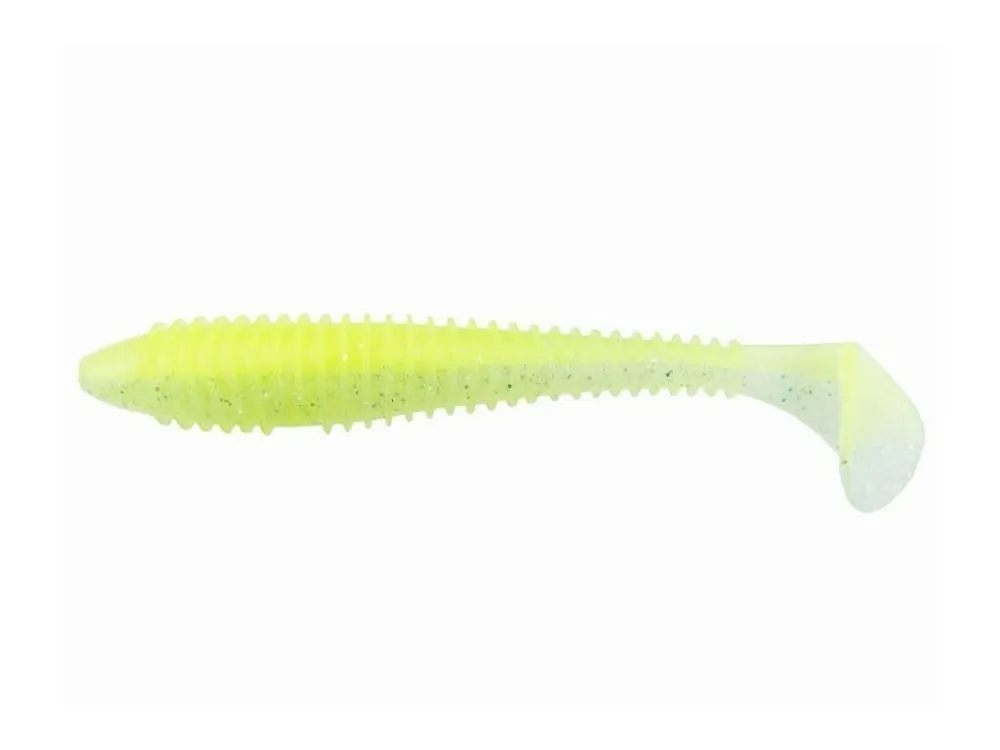 Gumová Nástraha Keitech Swing Impact Fat 7,8" 20cm Chartreuse Shad 484 (2ks) Odeslání Ihned