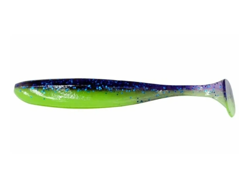 Aktuální Gumová Nástraha Keitech Easy Shiner 8‘‘ 20cm Violet Lime Belly PAL06T (2ks)
