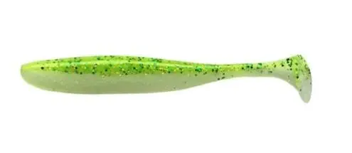 Gumová Nástraha Keitech Easy Shiner 4,5‘‘ 11,3cm Lime Chart Shad PAL02T (6ks) Výprodej