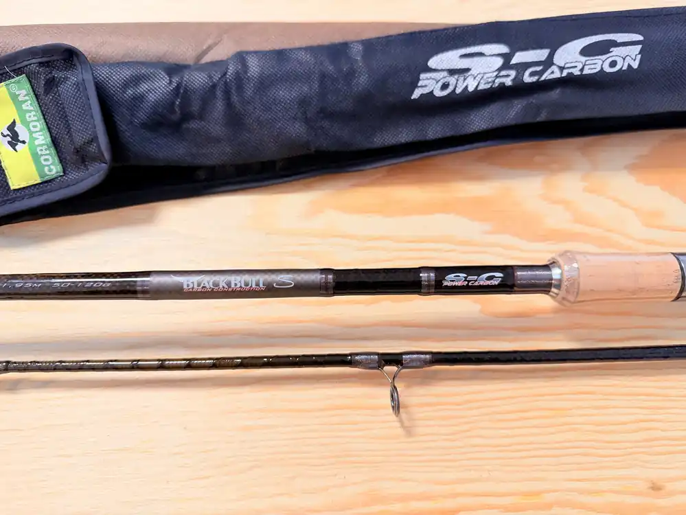 PŘÍVLAČOVÝ PRUT CORMORAN BLACK BULL S JERKBAIT / 1,95 m / 50-120 g Výprodej