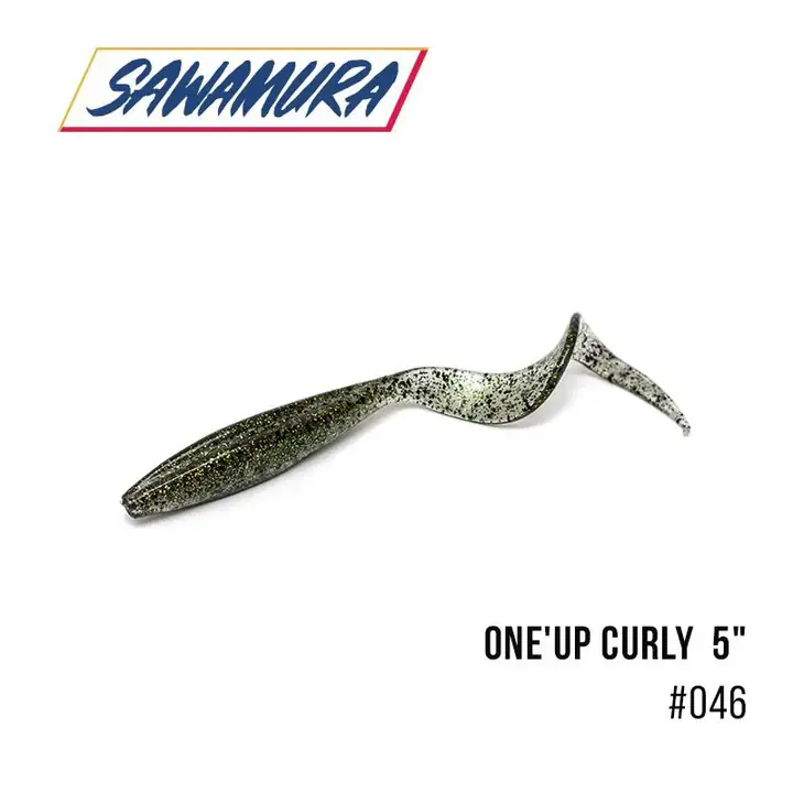 Expresní Doručení SAWAMURA One‘Up Curly 5" / 11 cm / 6,6 g / 5 ks / 046