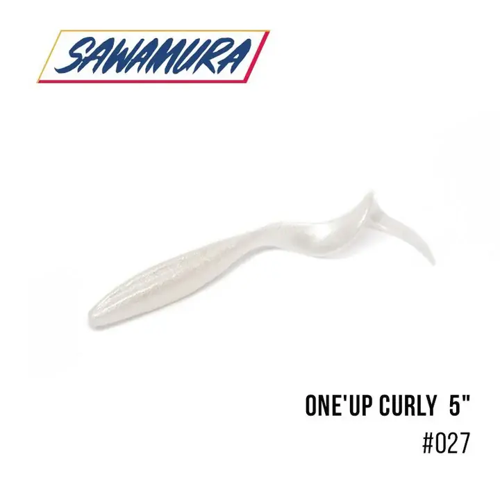 SAWAMURA One‘Up Curly 5" / 11 cm / 6,6 g / 5 ks / 027 Jen Po Omezenou Doba