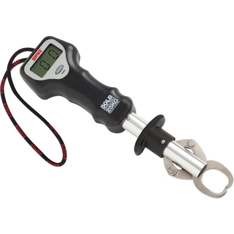 Nakupujte Hned Rapala - Vylovovací kleště s váhou DFG50 Digital Fish Gripper 25 kg