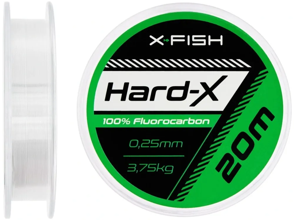 Levný Fluorocarbon X-Fish Hard-X 20m 0,25mm 3,75kg