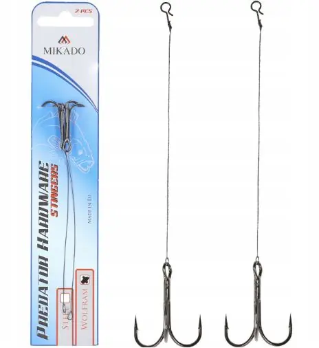 Nakupujte Hned MIKADO HOTOVÝ PŘÍDAVNÝ WOLFRAM STINGER DO GUMOVÝCH NÁSTRAH / VEL.2 / 7 CM / 10 KG / 2 KS