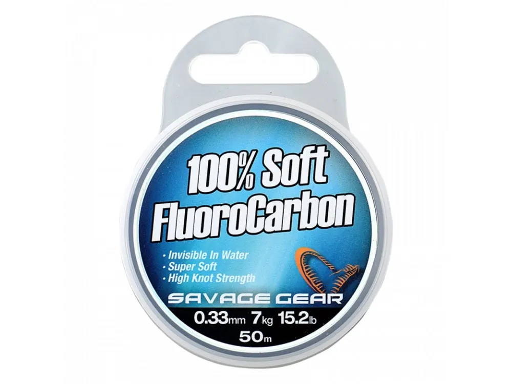Savage Gear - Soft Fluoro Carbon 50m / 0,30mm / 6kg Must-Have
