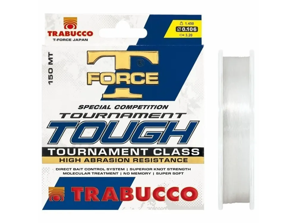 Speciální Cena Trabucco - Feederový vlasec T-Force Tournament Tough 150m / 0,255 mm / 8,4 kg