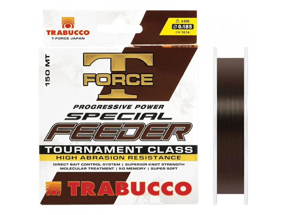 Vrácení Zdarma Trabucco Vlasec T-Force Special Feeder 300 m / 0,185 mm / 4,46 kg