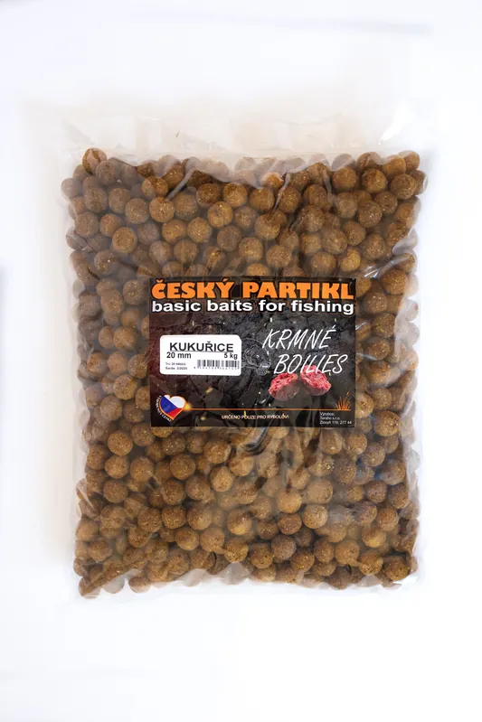 KRMNÉ BOILIES ČESKÝ PARTIKL / 5 KG / 20 MM / KUKUŘICE Cenový Hit