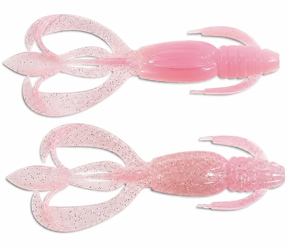Gumová nástraha Keitech Crazy Flapper / 4,4" / 11,1cm / 13g / Pink Silver Glow EA 10 / 6ks Nová Kolekce