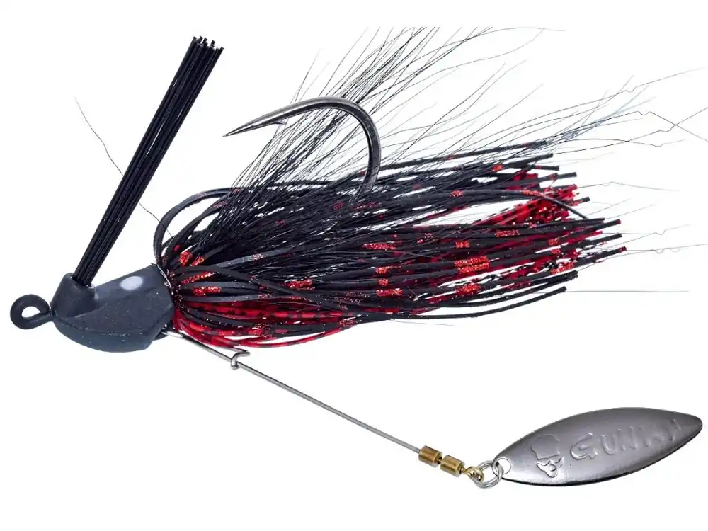 Časově Omezené Nástraha Gunki Hoverjig / 10g / Black & Red MS