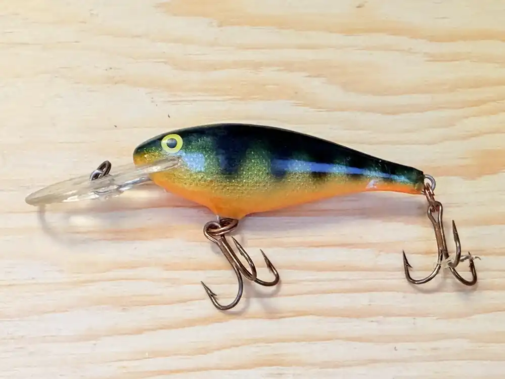 Značkový Wobler RAPALA Shad Rap Deep Runner 5 Perch - Ireland / 5cm / 6g