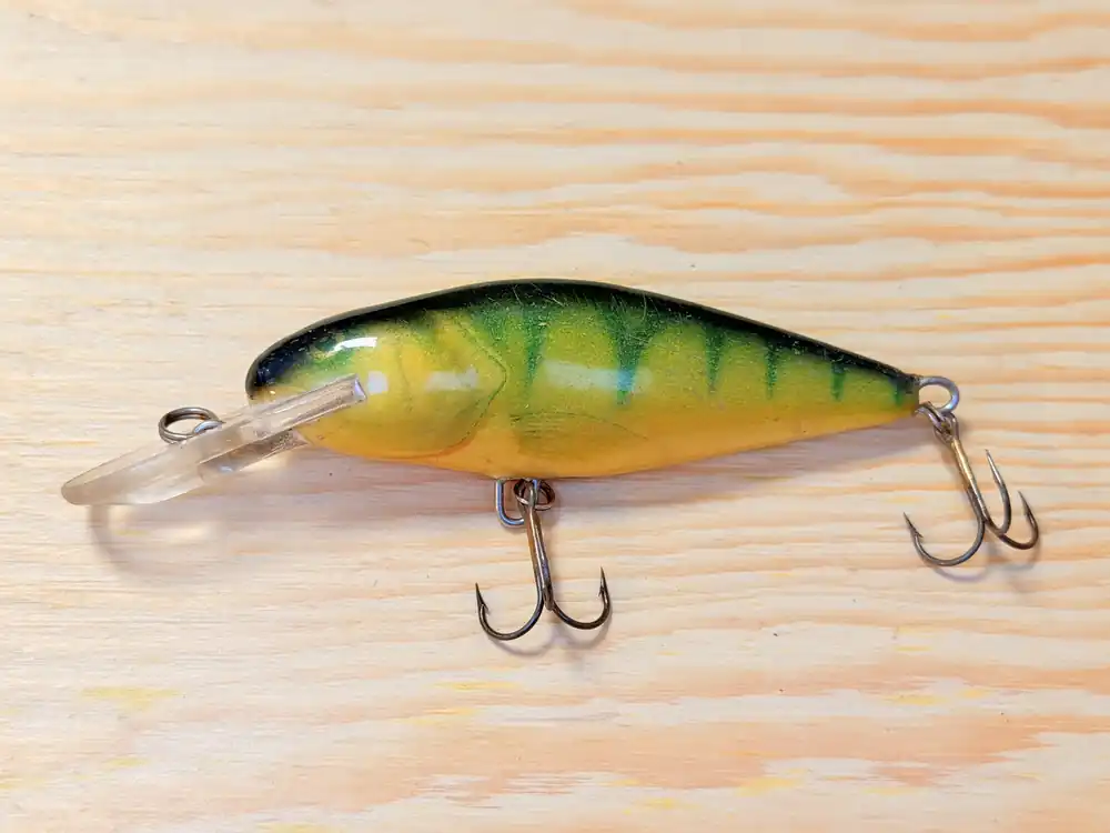 Nejlepší Volba Wobler SALMO Perch Deep Runner / 8cm / 14g