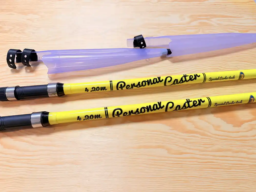 2 TELESKOPICKÉ SURFOVÉ PRUTY LINEAEFFE PERSONAX CASTER / 4,20 m / 200g Akční Cena