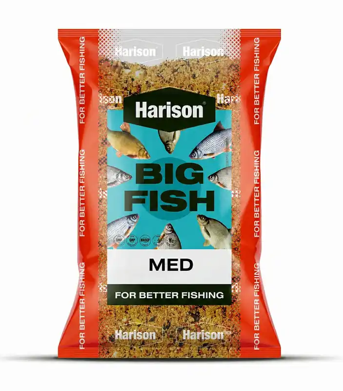 Cenově Výhodný HARISON KRMÍTKOVÁ SMĚS BIG FISH PELLET MED 5 KG