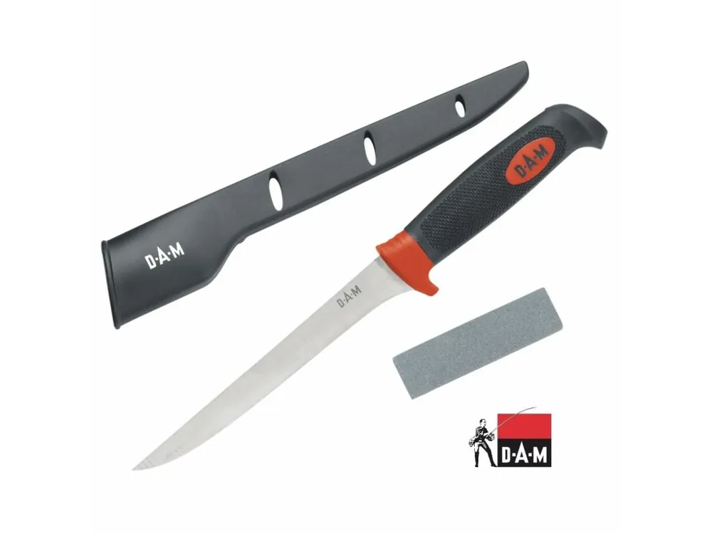 Výhodná Nabídka DAM Knife set 3 Pieces filetovací nůž s brouskem