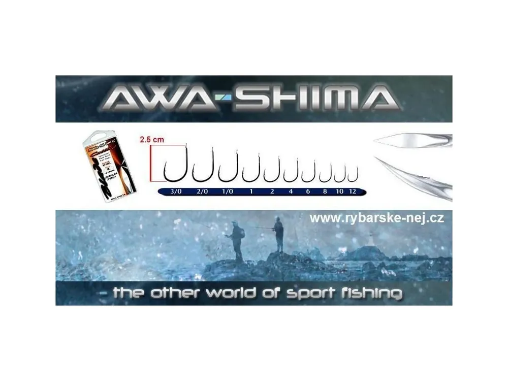 Háčky Awa-Shima 1001 Cutting Blade 10 ks Nejprodávanější