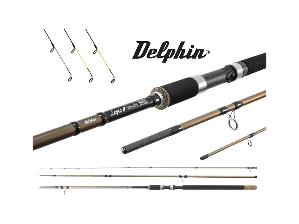 Objednat Nyní Prut Delphin Legia Feeder II + 3 špičky