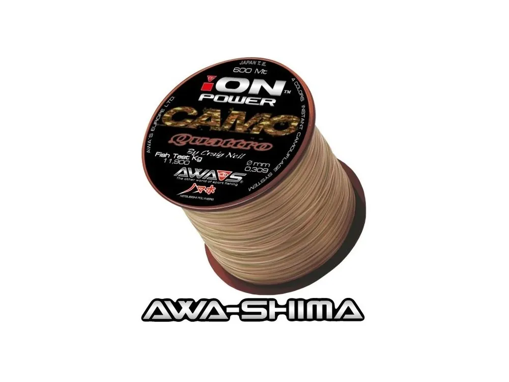 Vlasec Awa-Shima ION POWER Camo Quattro 600 m Poslední Šance