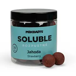 Mikbaits Rozpustné Boilie Soluble Jahoda 250 ml Levný