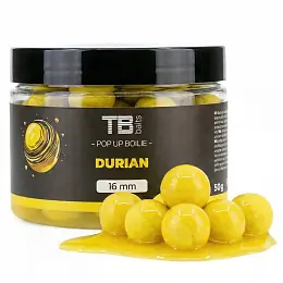 TB Baits Dipované Pop Up Durian + NHDC 50 g - 16 mm Novinka