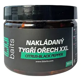 Must-Have TB Baits - Nakládaný Tygří Ořech XXL 150 ml - Citrus - Black pepper