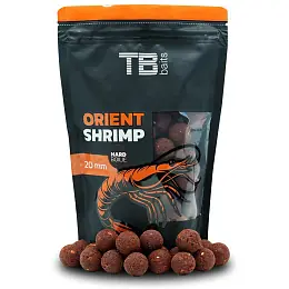 Vysoce Kvalitní TB Baits - Hard Boilie Orient Shrimp - 1 kg 24 mm